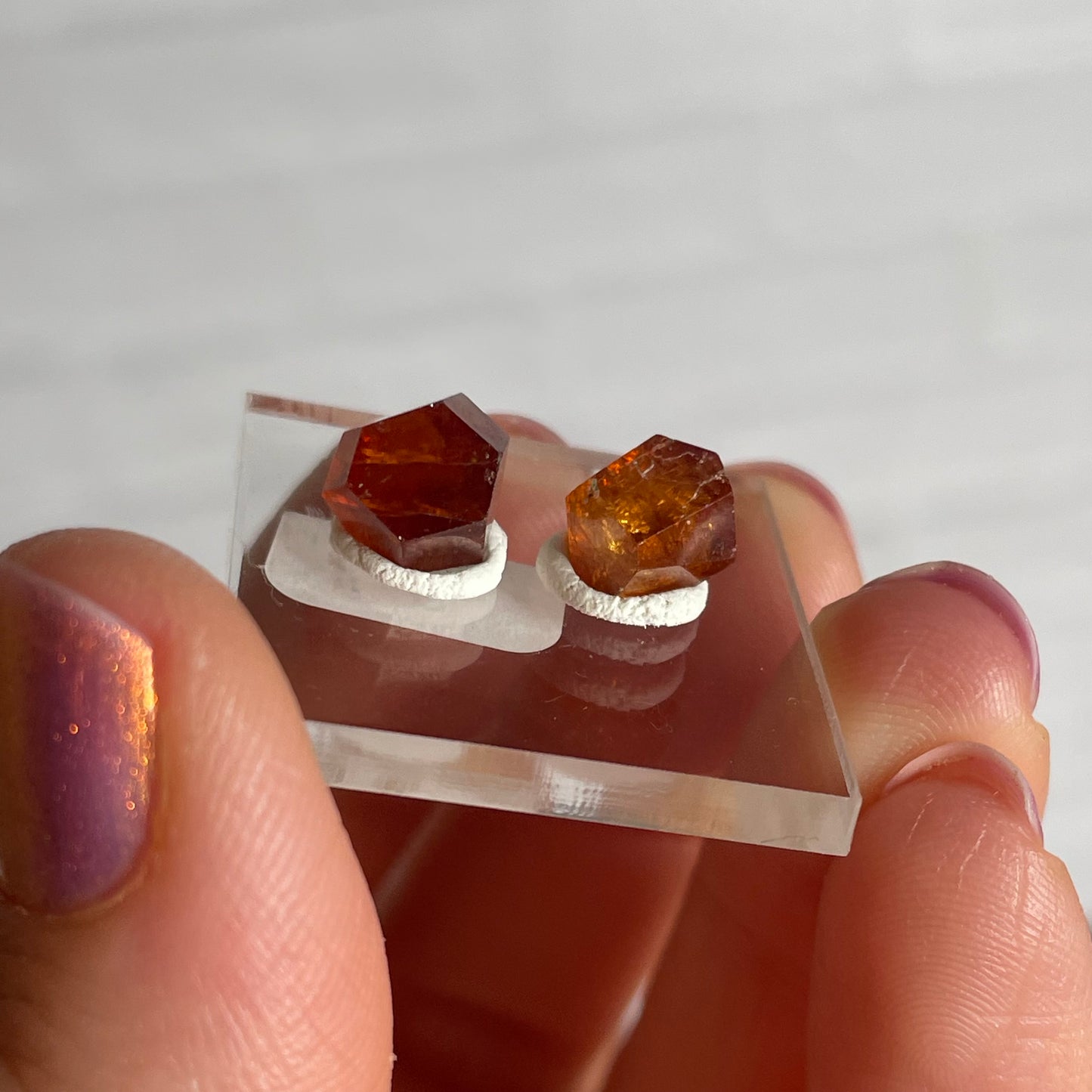 spessartine garnet gem b