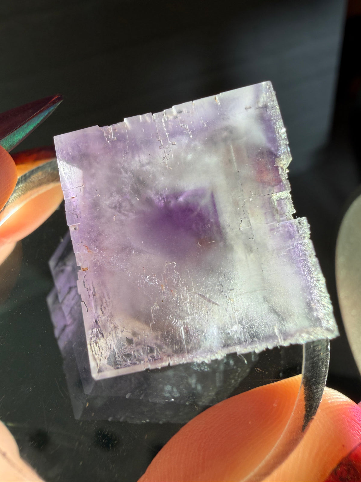 Berbes, Spain fluorite