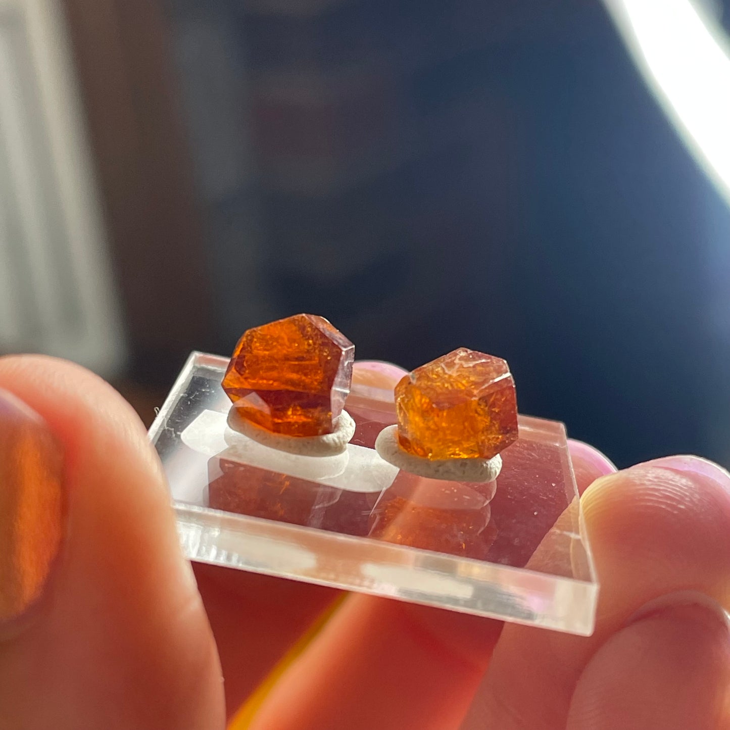 spessartine garnet gem b