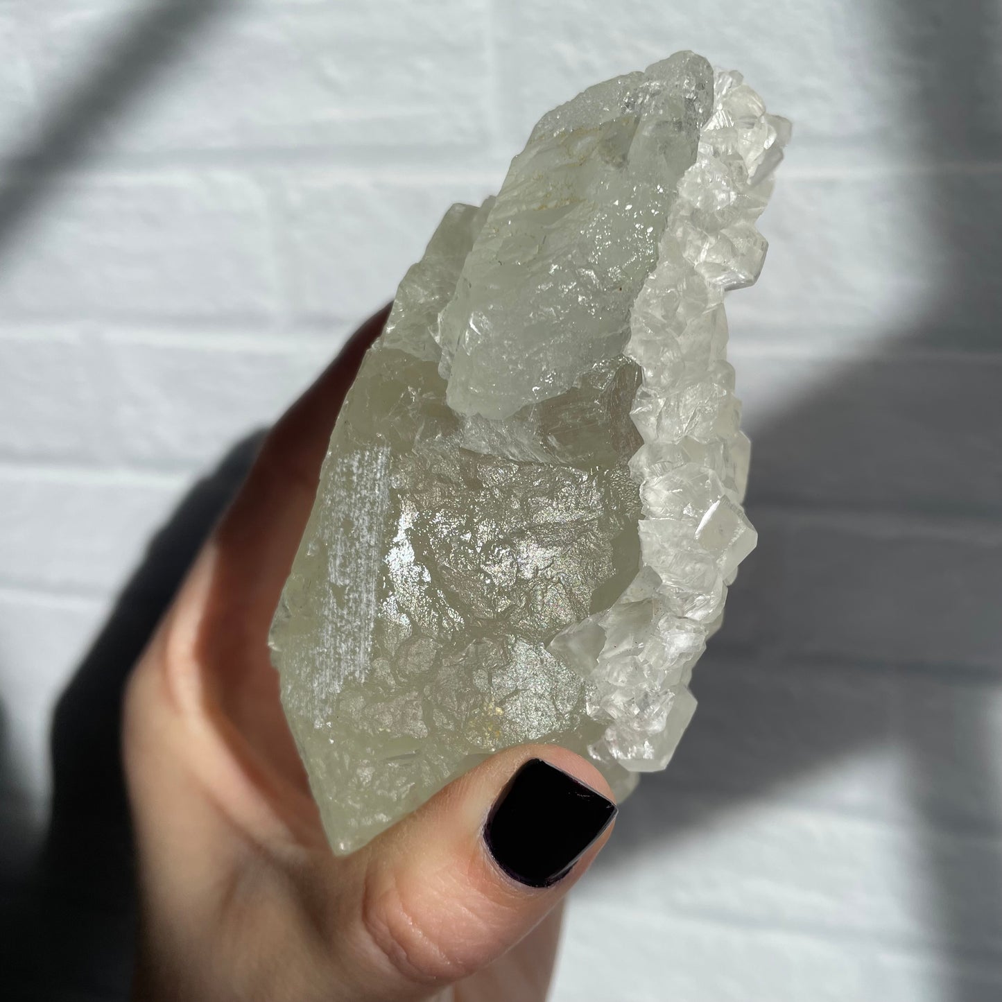 calcite on fluorite d