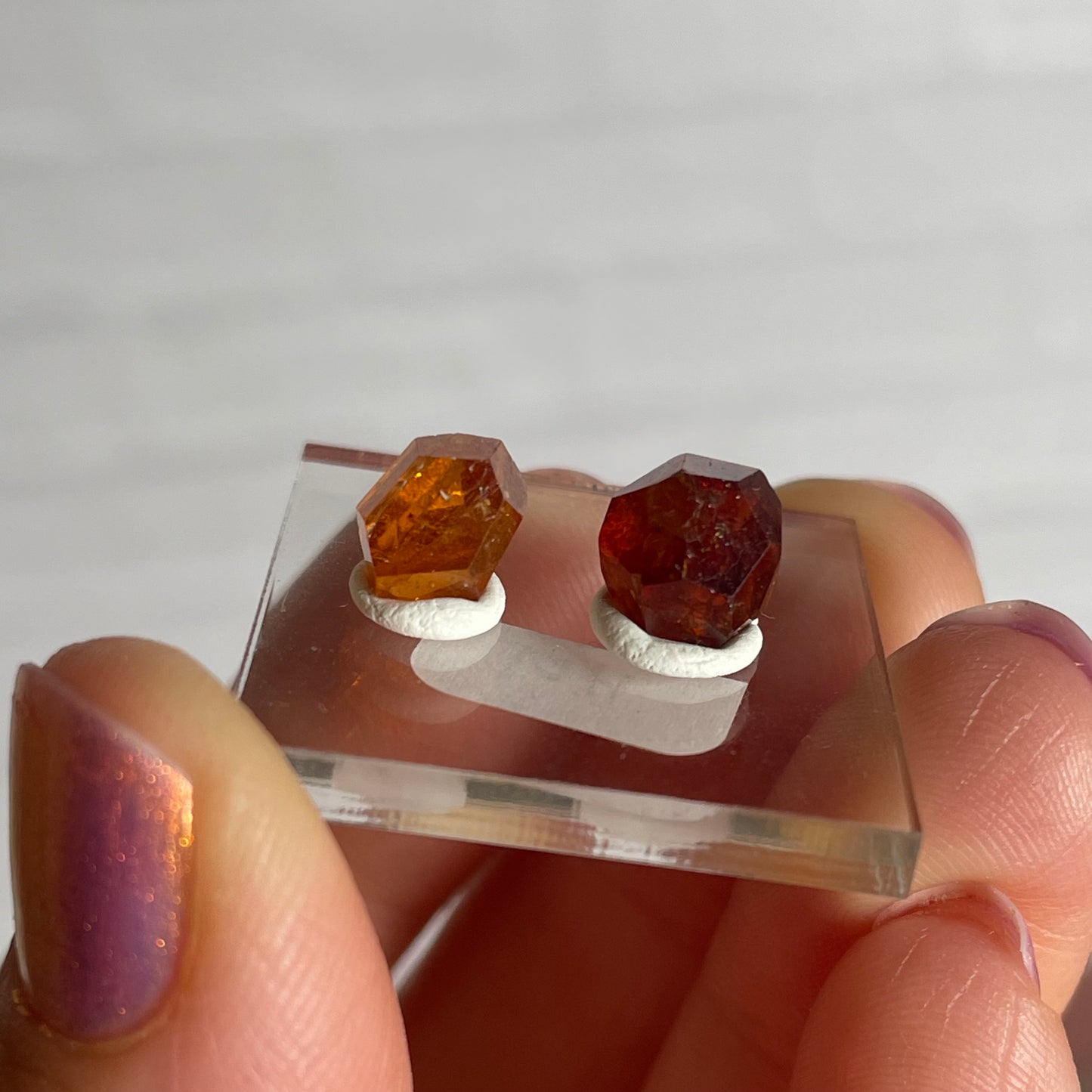 spessartine garnet gem a