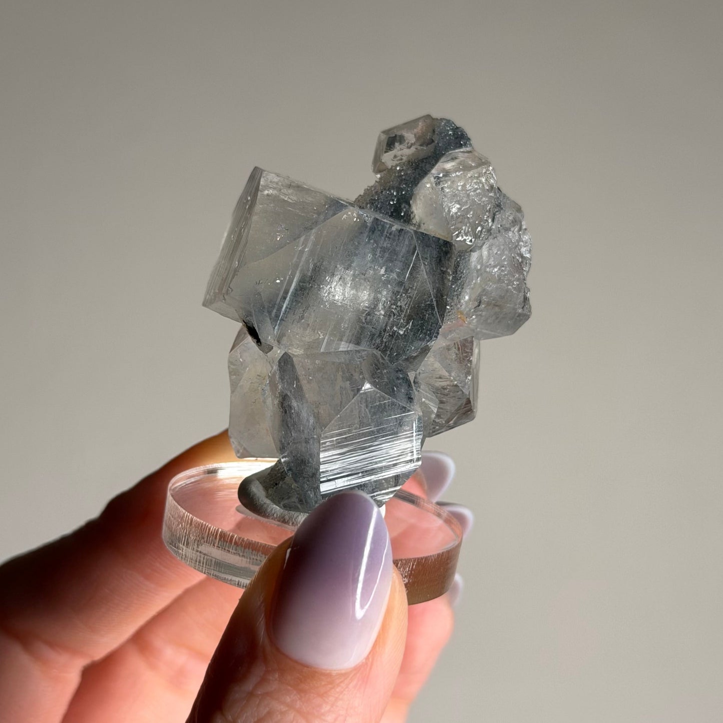 apophyllite with stilbite & black chalcedony j