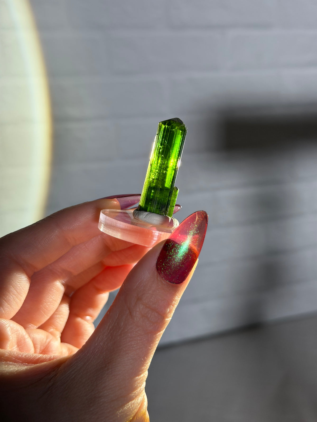 super green Aricanga tourmaline
