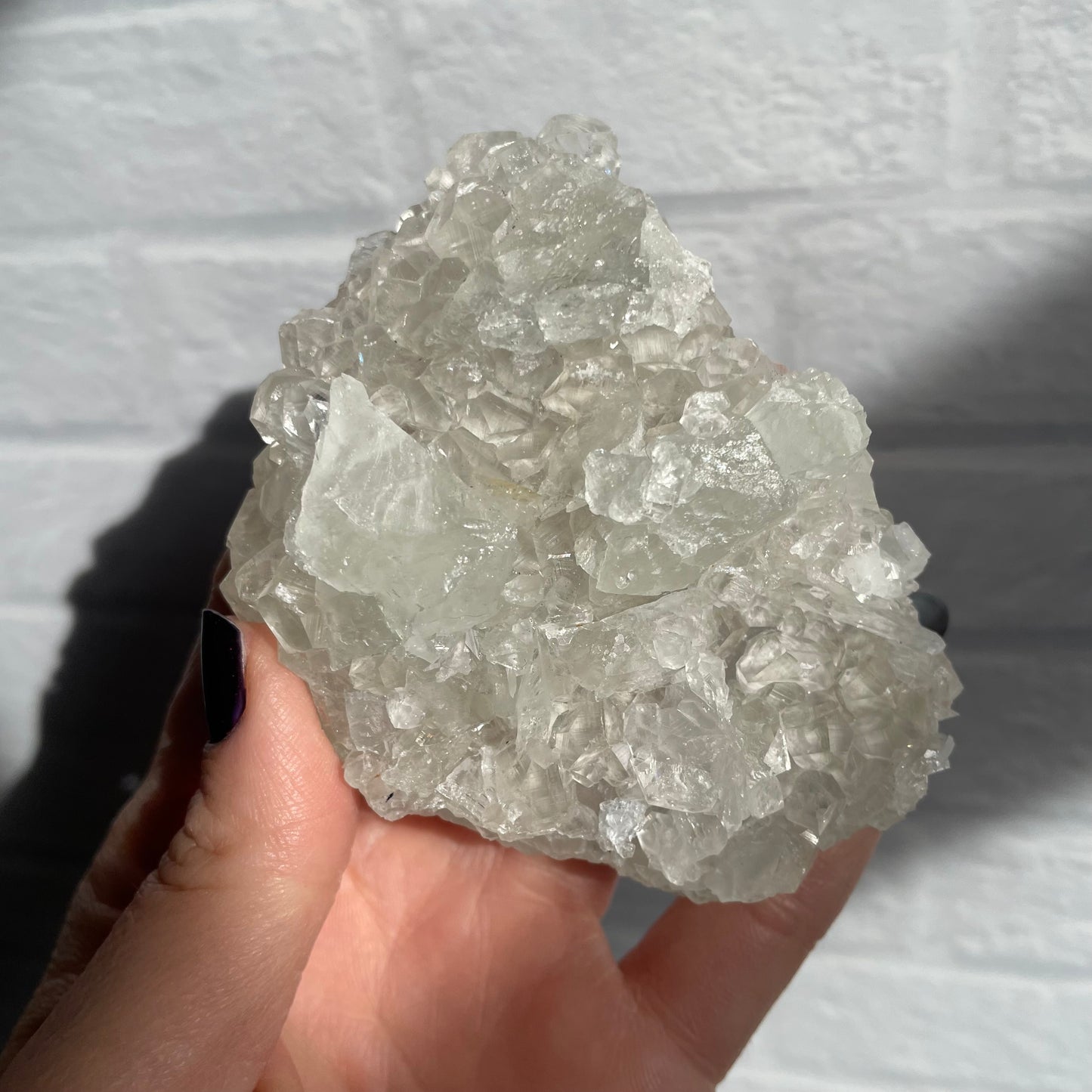 calcite on fluorite g