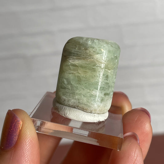 polished aquamarine d