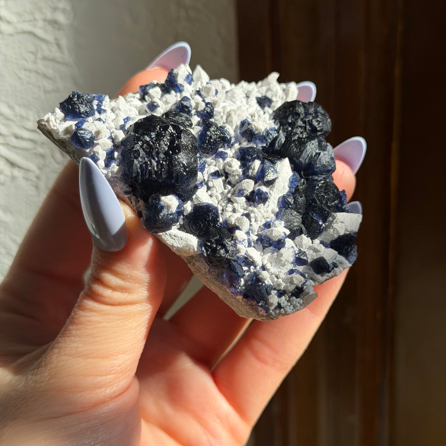 blueberry fluorite e