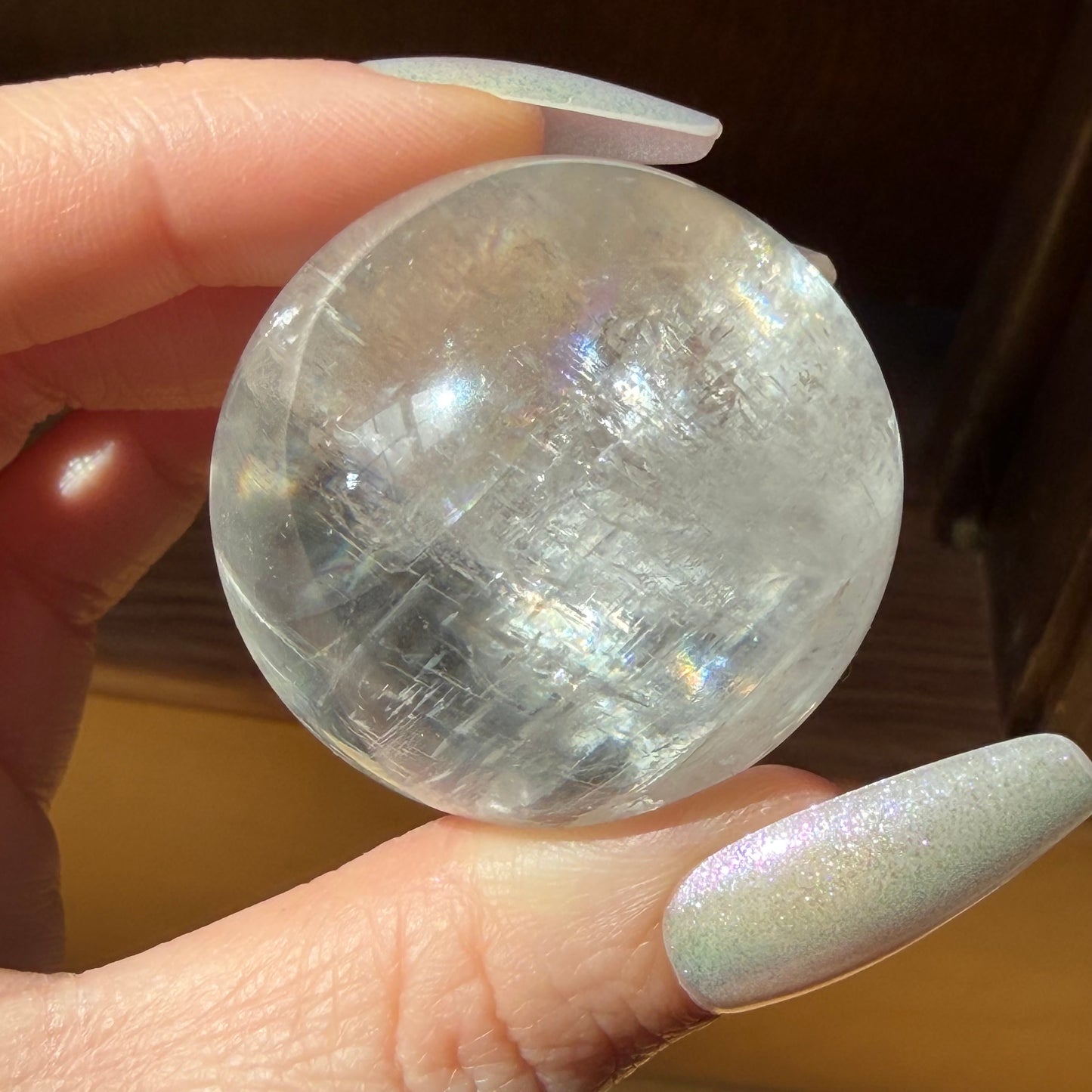 optical calcite sphere