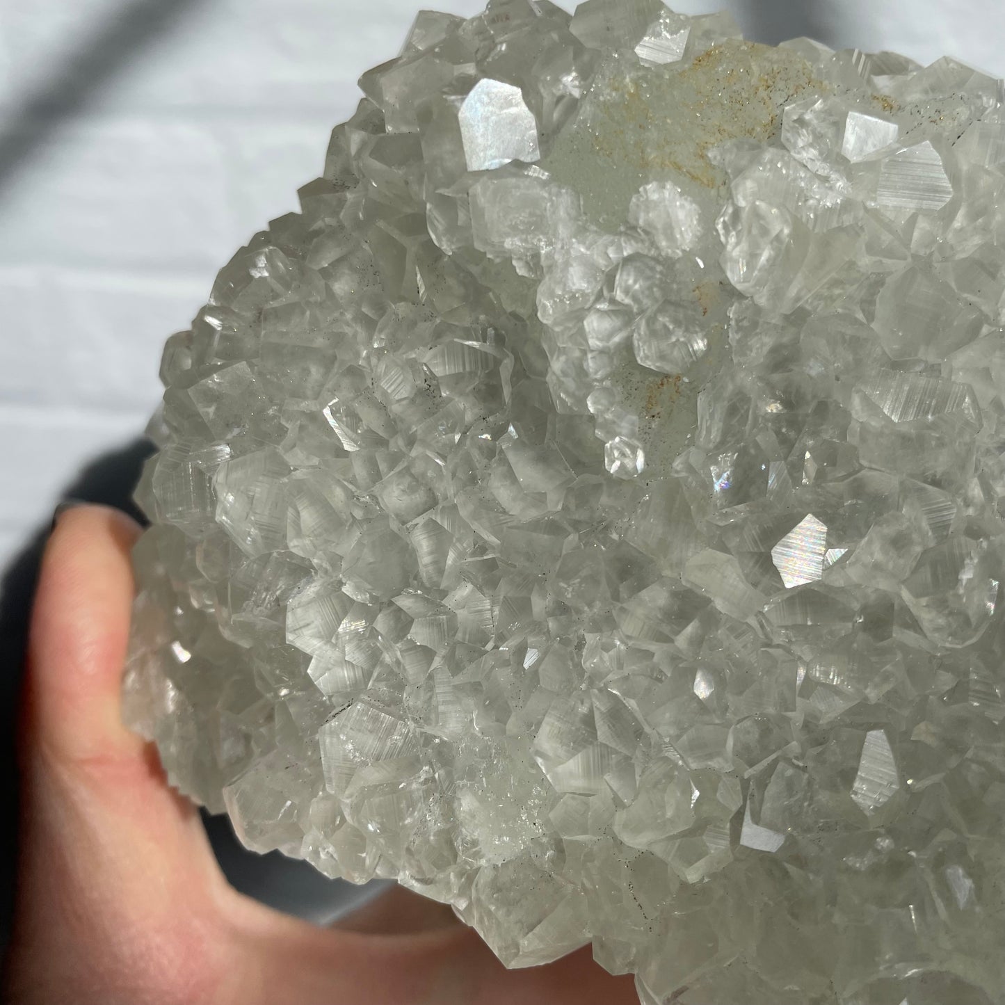 calcite on fluorite b