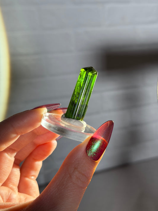 super green Aricanga tourmaline