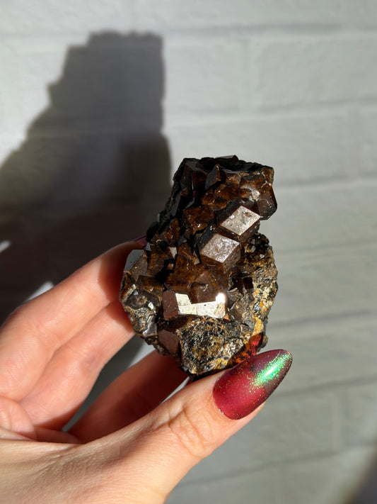 andradite garnet b