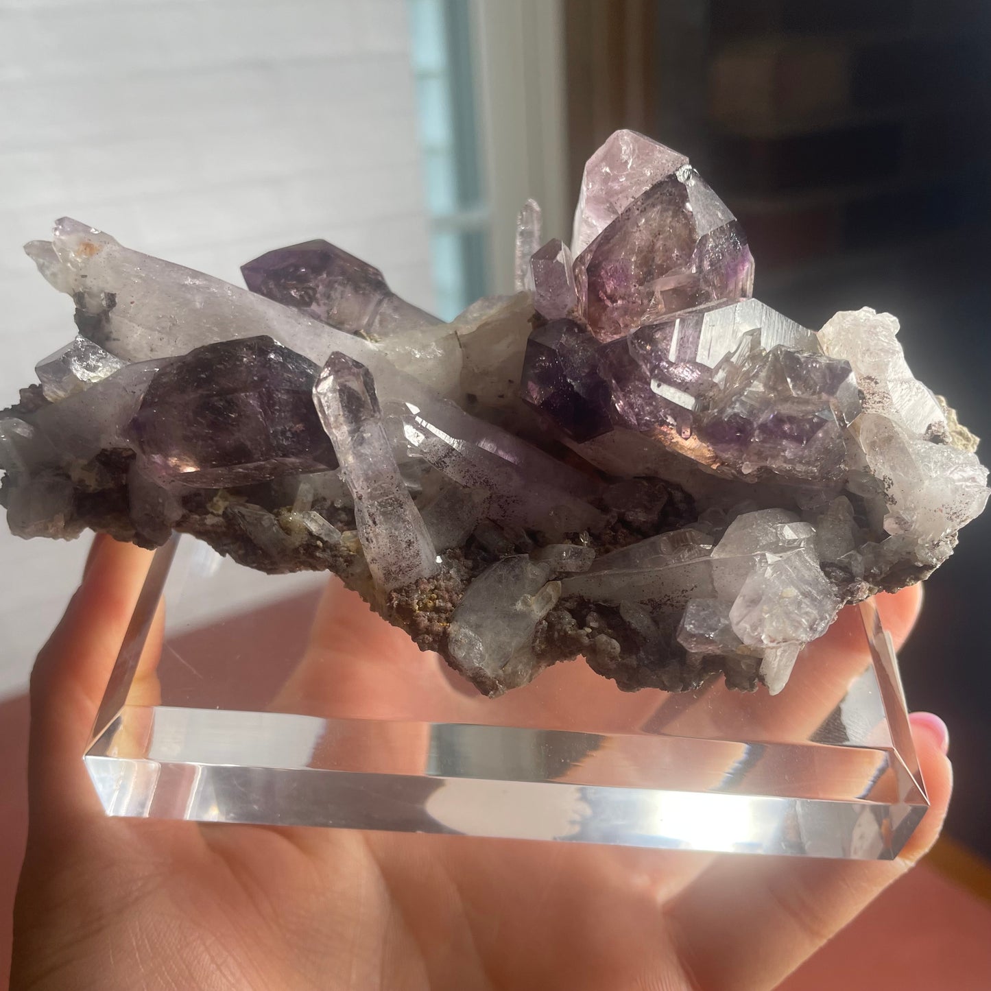 shangaan amethyst cluster