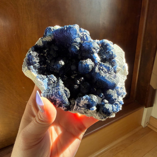 blueberry fluorite a