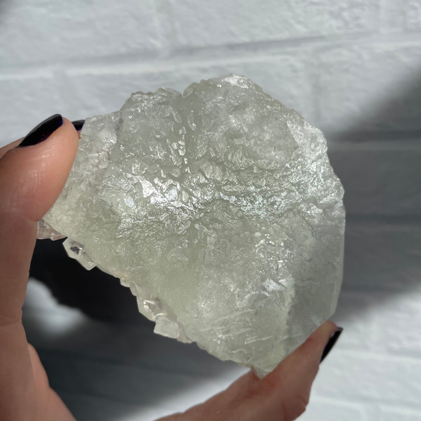 calcite on fluorite g
