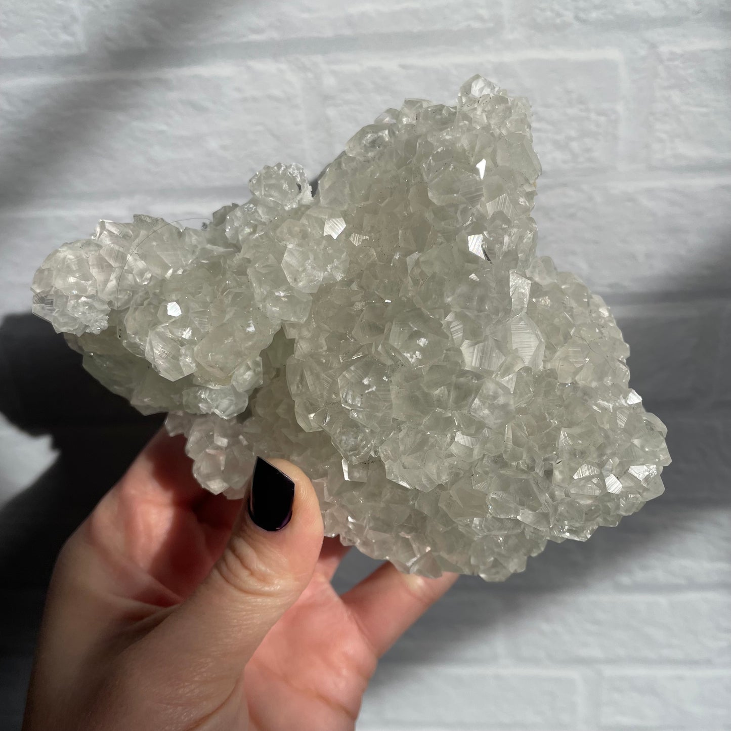 calcite on fluorite a