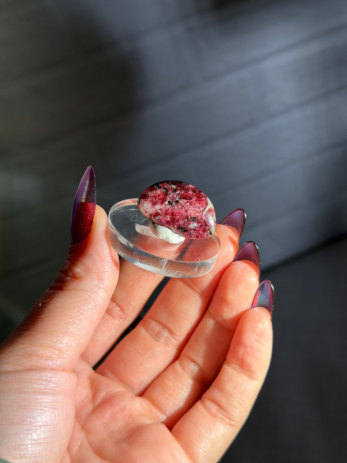 eudialyte cabochon c
