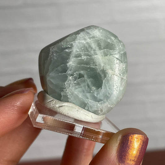 polished aquamarine c
