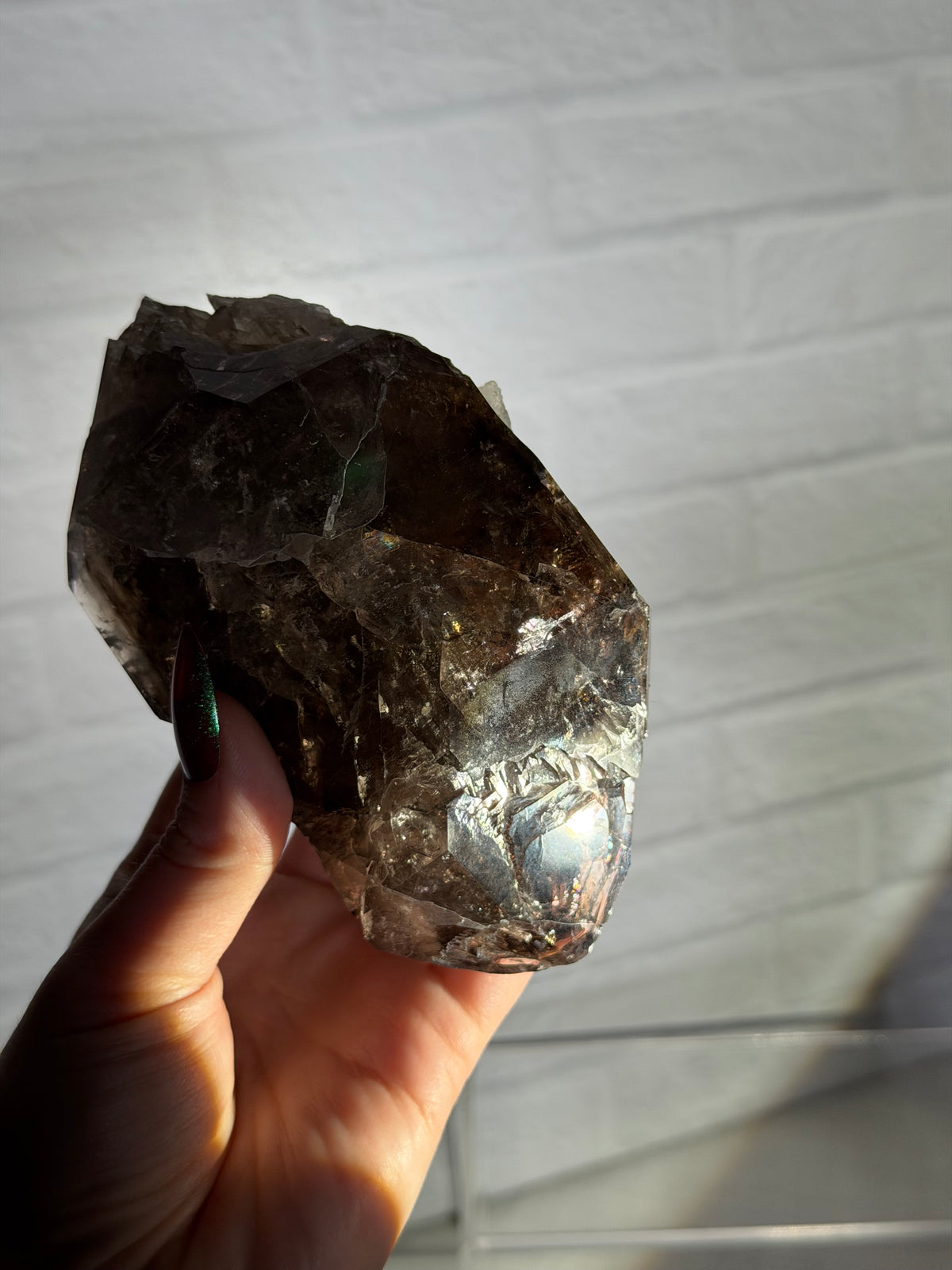Colorado smoky quartz elestial DT