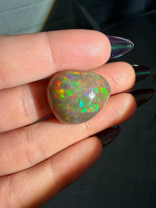chocolate opal cabochon