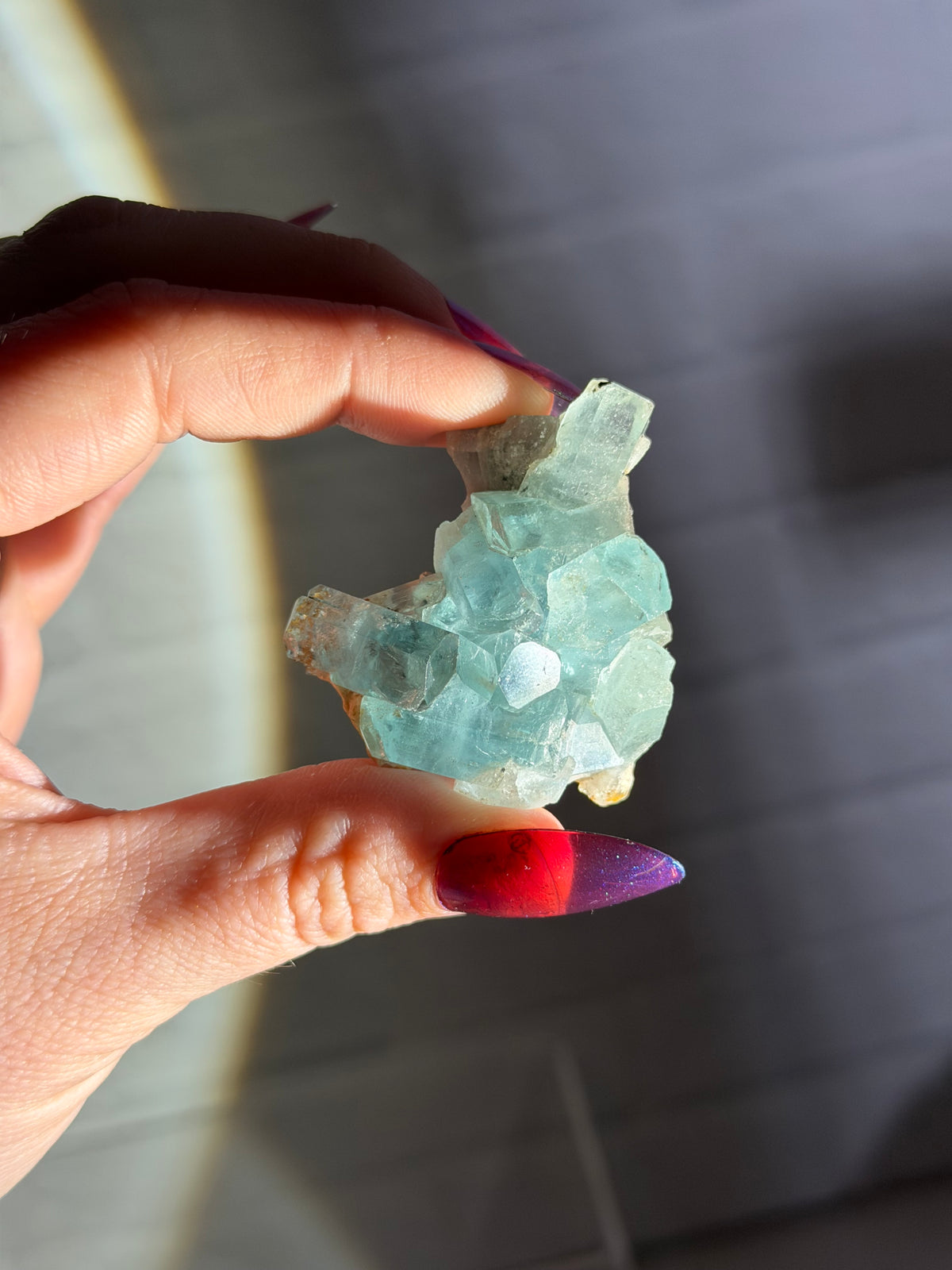 Erongo aquamarine cluster