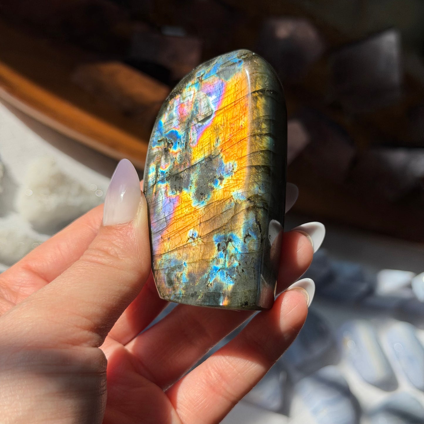 labradorite freeform l