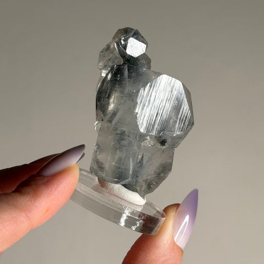 apophyllite with stilbite & black chalcedony j