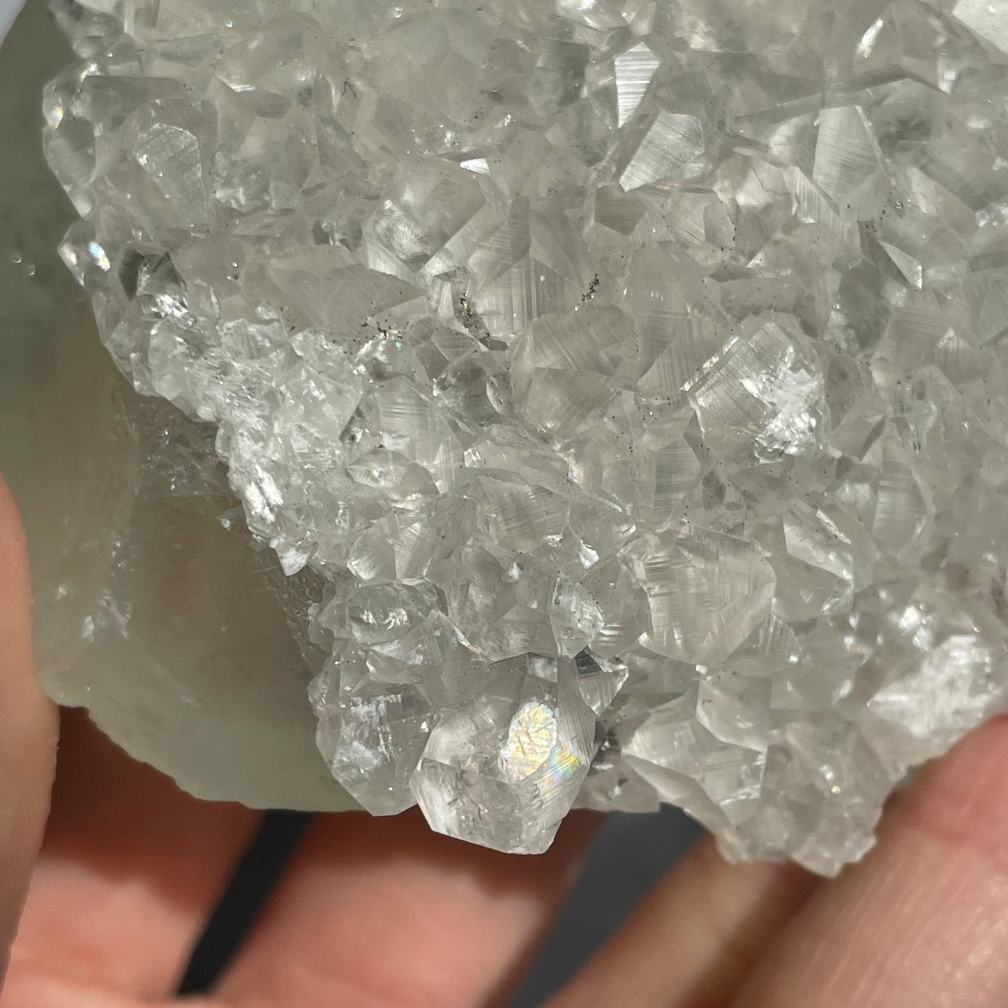 calcite on fluorite d