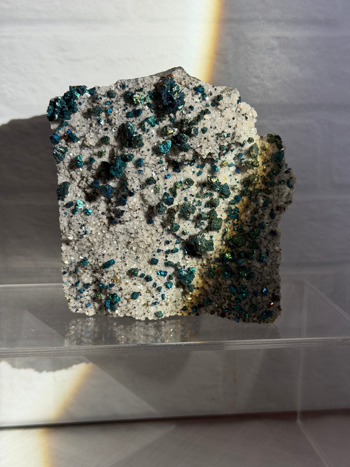 chalcopyrite on dolomite