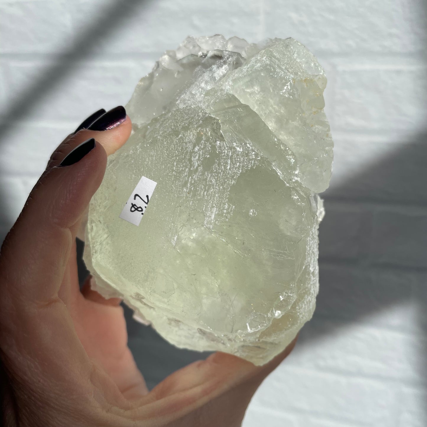 calcite on fluorite d