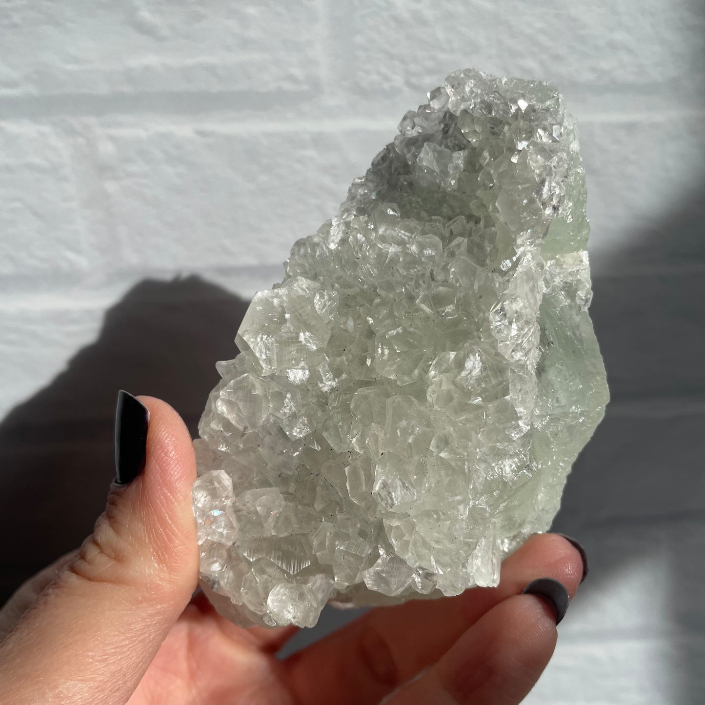 calcite on fluorite f