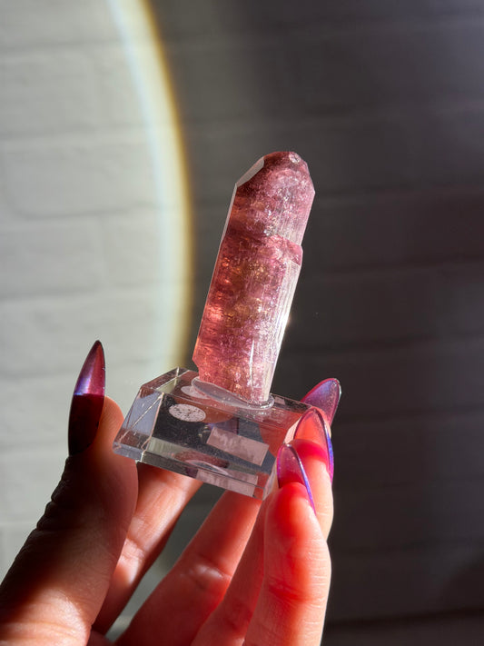 pink tourmaline from Russia