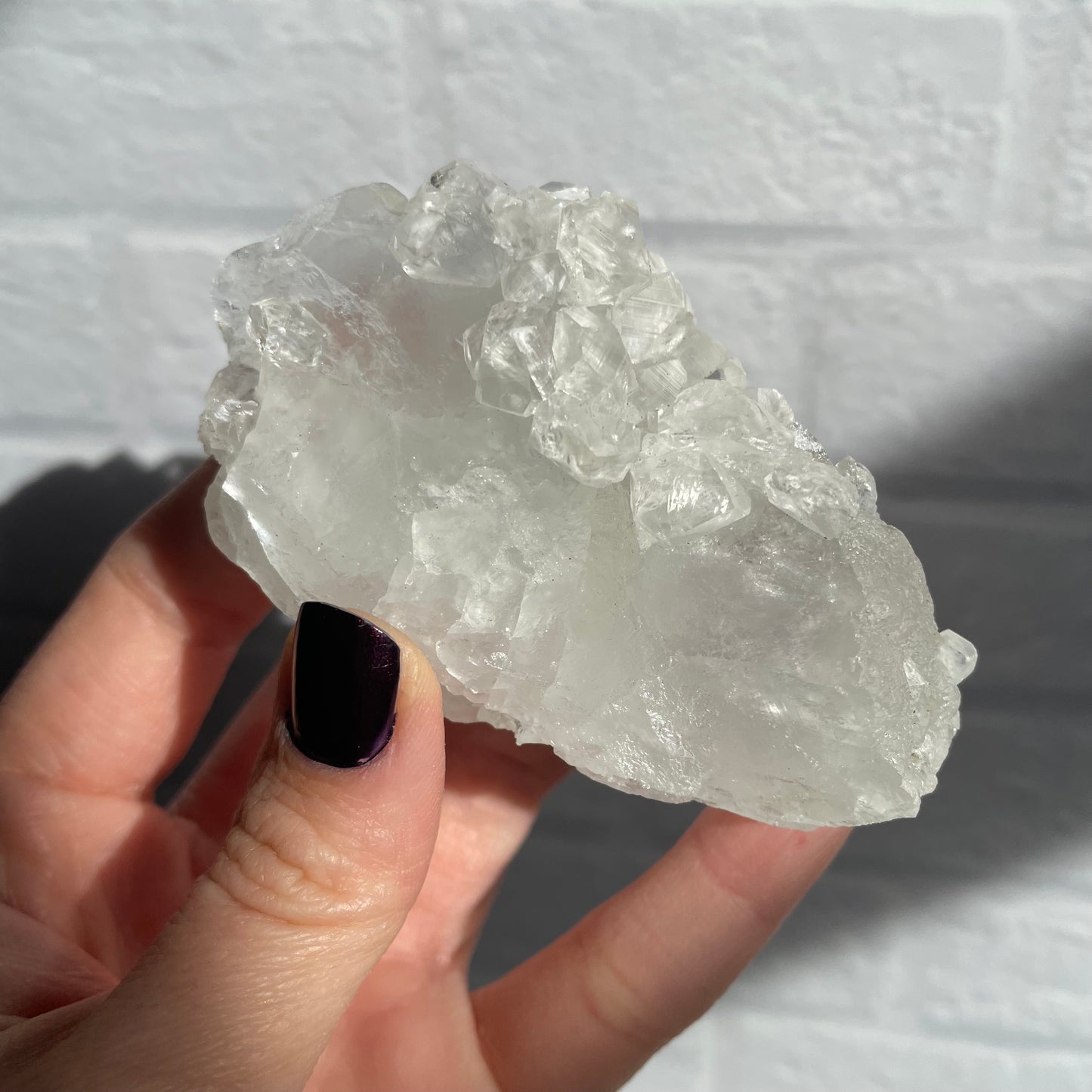 calcite on fluorite h