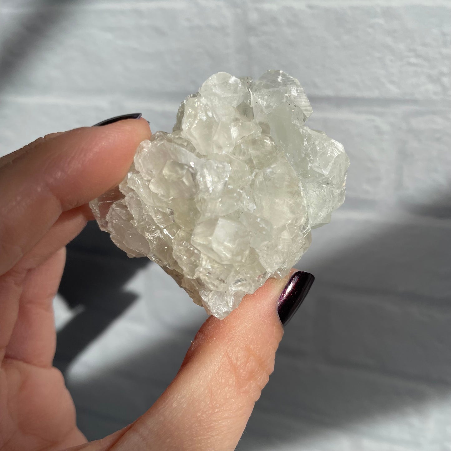 calcite on fluorite i