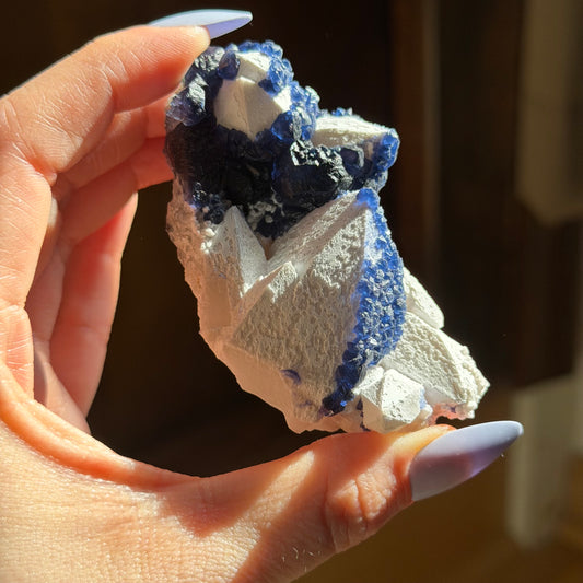 blueberry fluorite d