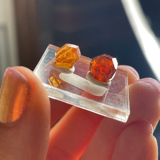 spessartine garnet gem a