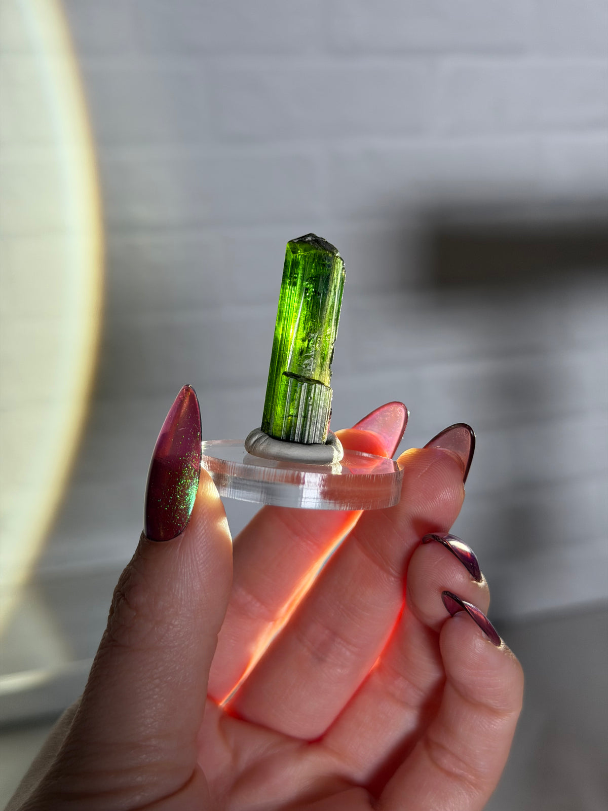 super green Aricanga tourmaline