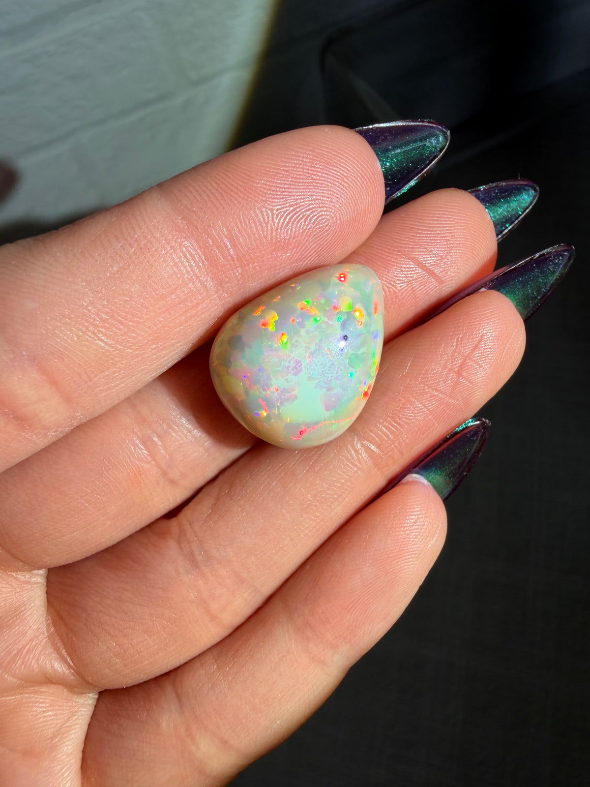 confetti opal cabochon