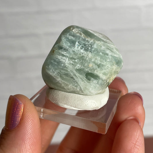 polished aquamarine a