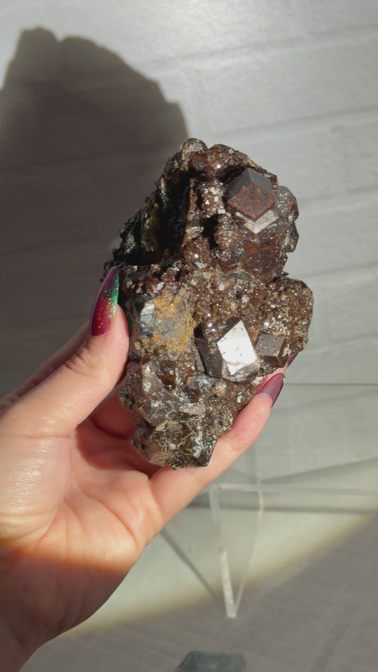 andradite garnet c
