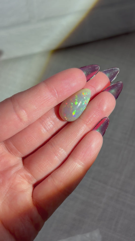 honeycomb opal cabochon b